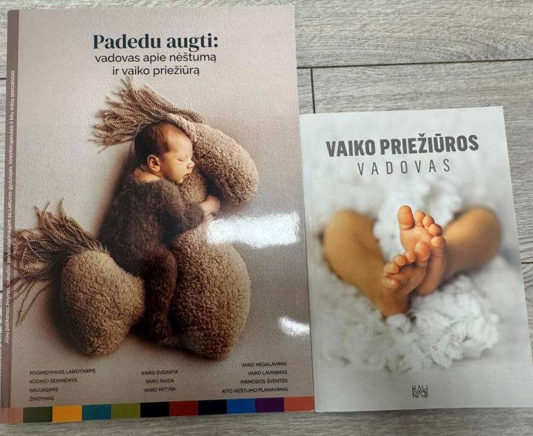 Kauno savivaldybės leidinys tėvams – VAIKO PRIEŽIŪROS VADOVAS